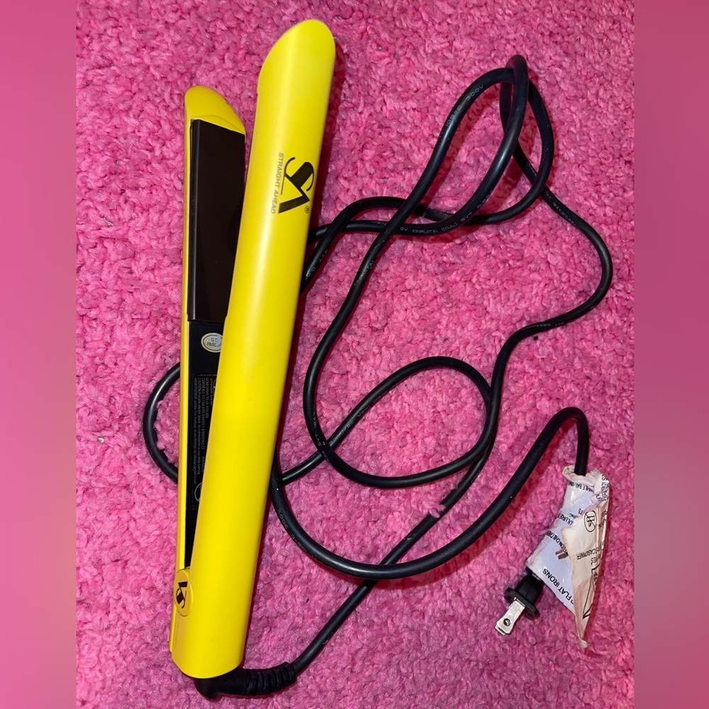 Yellow Hair Straightener